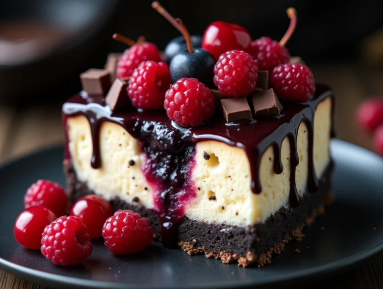 Black Forest Cheesecake Symphony