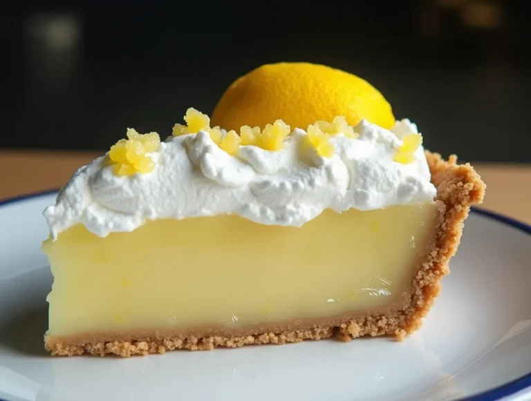 No Bake Lemon Pie