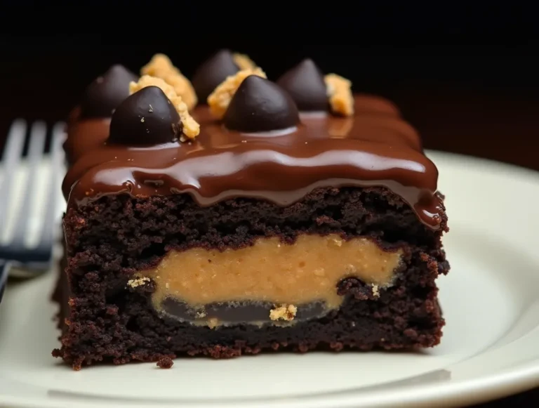 Peanut Butter Cup Dump Cake